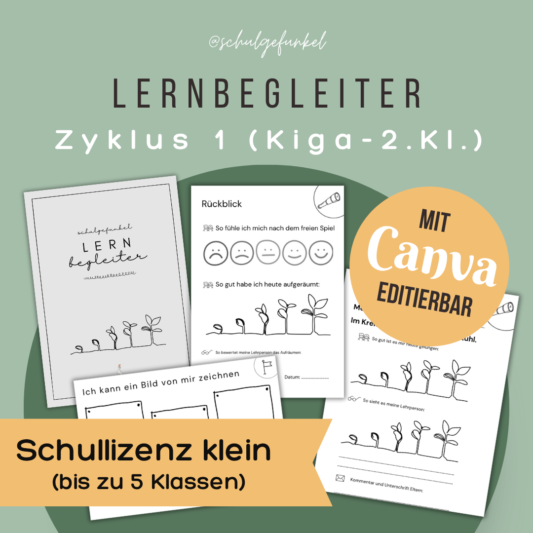 Lernbegleiter Zyklus 1 - Schullizenz klein