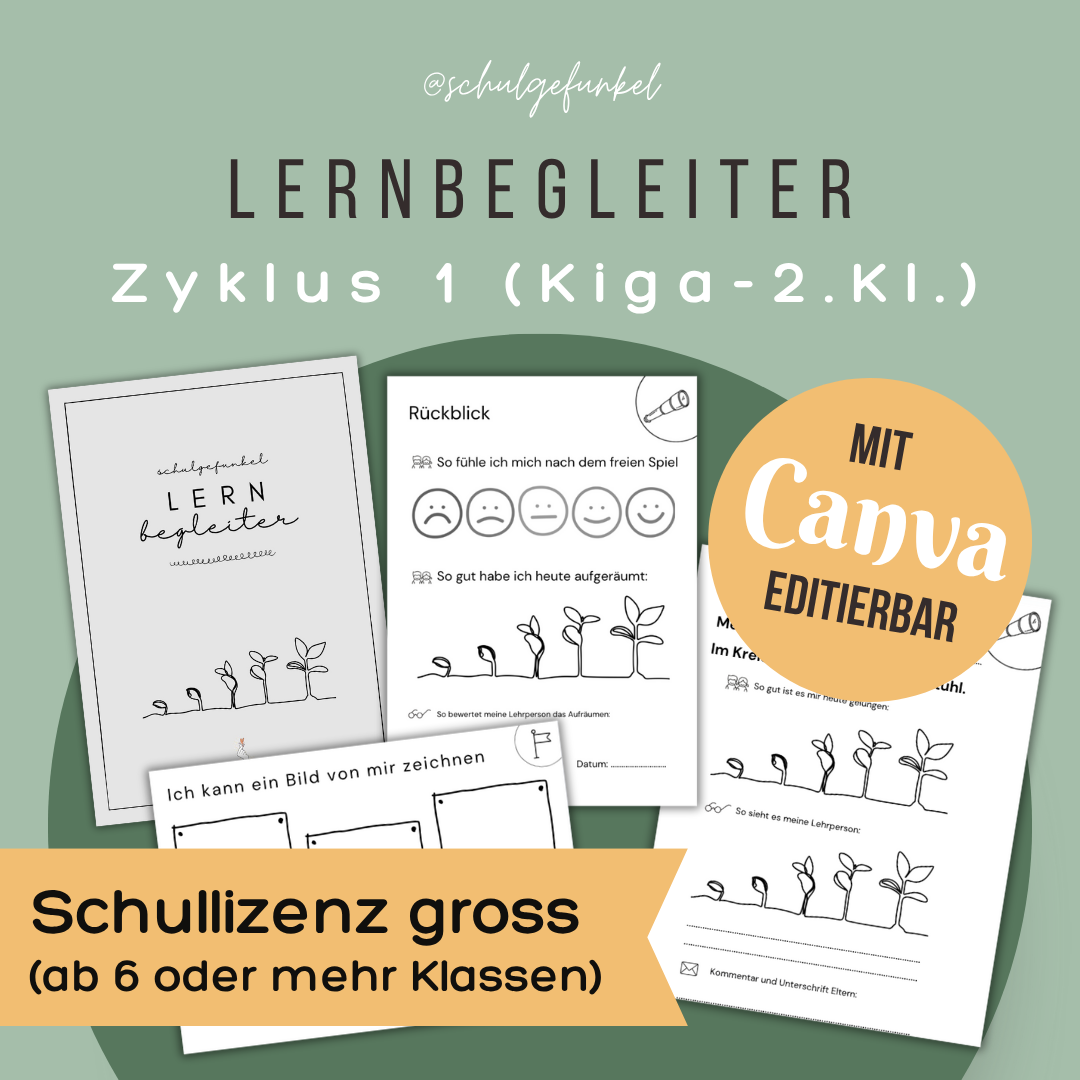 Lernbegleiter Zyklus 1 - Schullizenz gross