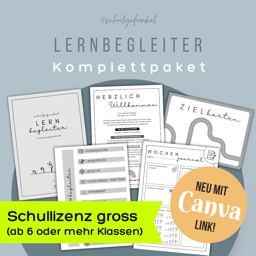 Lernbegleiter Zyklus 2 Komplettpaket - Schullizenz gross